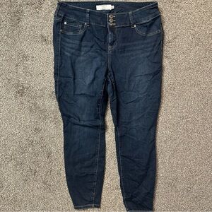 Torrid Dark Indigo Skinny Jeans